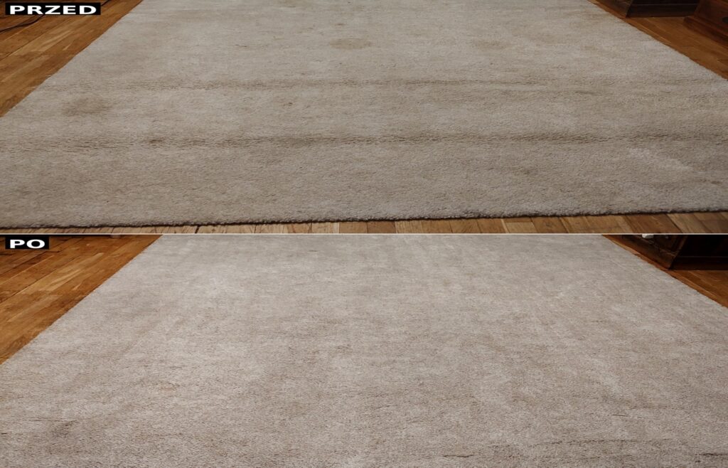 11 dywan przed po